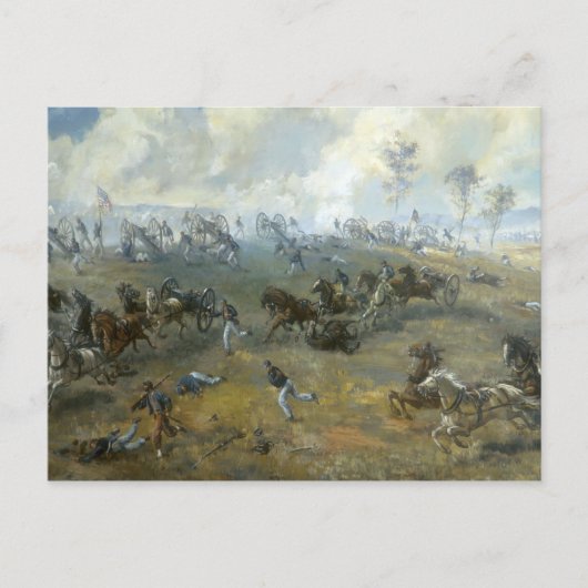 Rickettのバッテリのキャプチャ – 1964 ポストカード (正面)