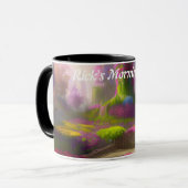 Rick's Morning Teaカスタマイズ可パーソナライズされた能 マグカップ (正面左)