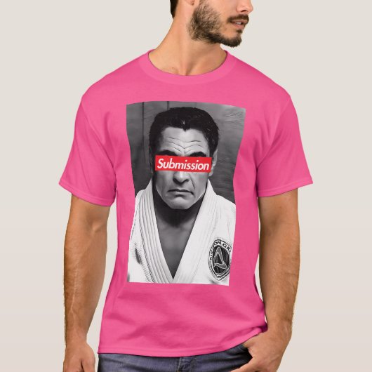 Rickson Gracie Bjjブラジル柔術 Tシャツ (正面)
