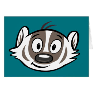 Rickyのアライグマ のブーマーのアナグマの顔