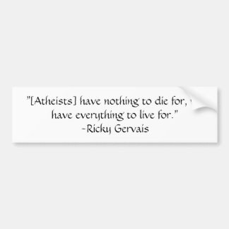 Rickyジェルベーのバンパーステッカー バンパーステッカー