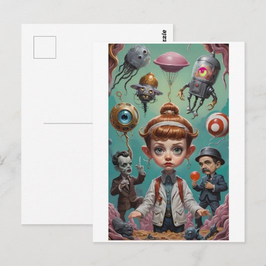 Ricursive Technomancy ポストカード (正面/裏面)