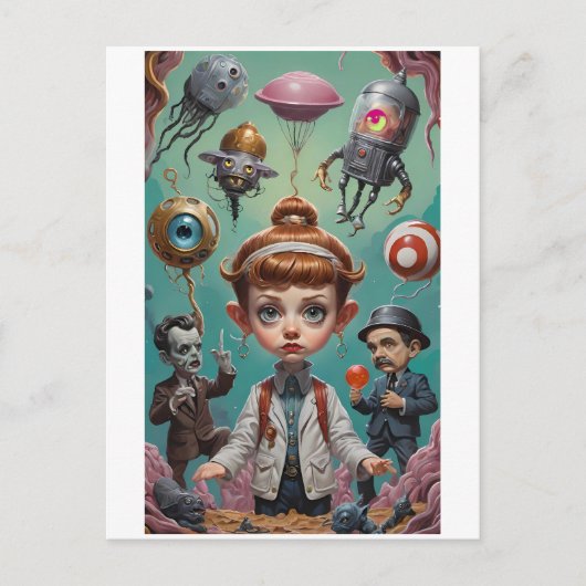 Ricursive Technomancy ポストカード (正面)