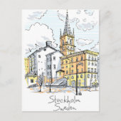 Ridarholmen inストックホルム,スウェーデン旅行 ポストカード (正面)