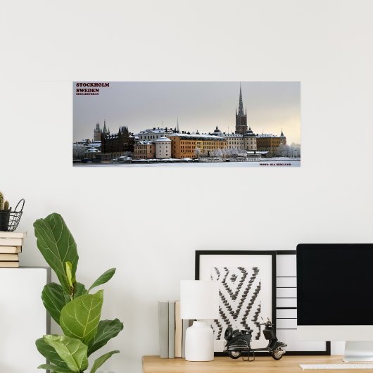 Riddarkyrkan, Stockholm ポスター (ホームオフィス)