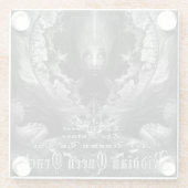 Riddian Queen Oracle GS Full Coverage Glass Coast ガラスコースター (裏面)