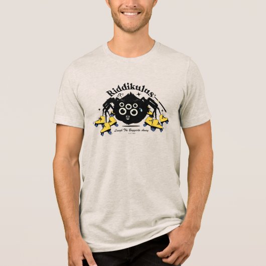 Riddikulus - Laugh the Boggarts Away トライブレンドＴシャツ (正面)