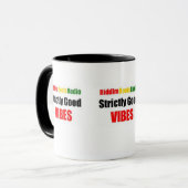 Riddimは無線のよい感情のマグを厳しく定着させます マグカップ (正面左)