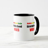 Riddimは無線のよい感情のマグを厳しく定着させます マグカップ (正面右)