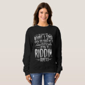 Riddim Music - EDM Rave - Riddim Dubstep スウェットシャツ (正面フル)