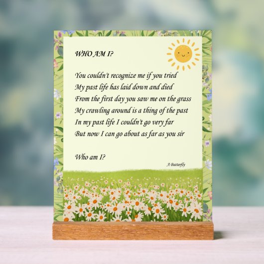 Riddle Art アクリルサイン (ニュートラル)