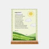 Riddle Art アクリルサイン (正面)