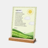 Riddle Art アクリルサイン (傾斜)