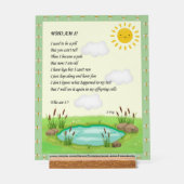 Riddle Art Intellectual_4me  アクリルサイン (正面)