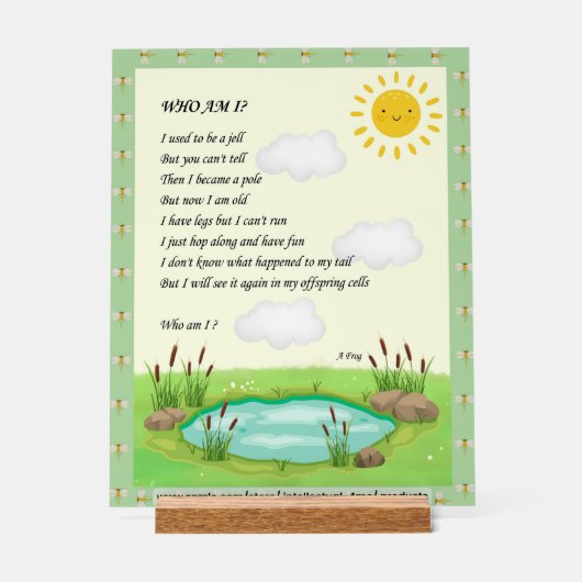 Riddle Art Intellectual_4me  アクリルサイン (正面)