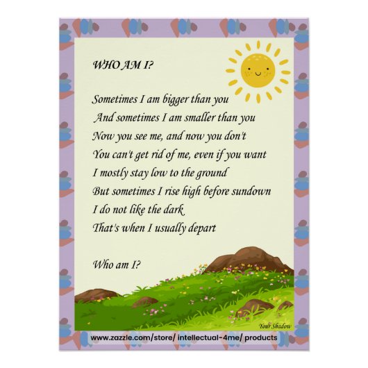 Riddle Wall Art ポスター (正面)