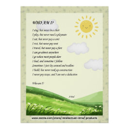 Riddle Wall Art ポスター