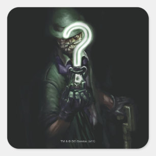 Riddler Illustration スクエアシール
