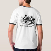 ride a Bike Race Tシャツ (裏面)