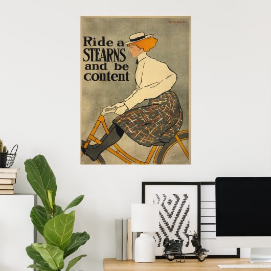Ride a Stearns ポスター (ホームオフィス)