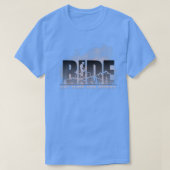 Ride Eat Sleep MTB Repeat Mountain Biking1300 Tシャツ (デザイン正面)