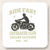 Ride Fast カフェレーサー倶楽部 オリジナル コースター (正面)