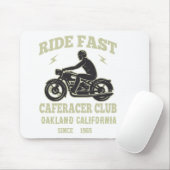 Ride Fast カフェレーサー倶楽部 オリジナル マウスパッド (マウス)