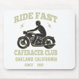 Ride Fast カフェレーサー倶楽部 オリジナル マウスパッド