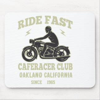 Ride Fast カフェレーサー倶楽部 オリジナル マウスパッド