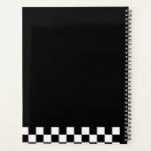 Ride Fast Notebook – Racing Aesthetic Journal プランナー手帳 (裏面)