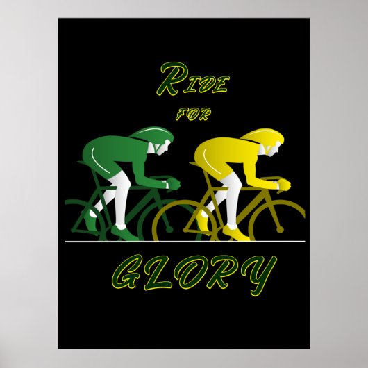 Ride For Glory  ポスター (正面)