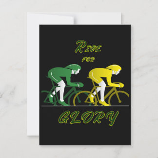 Ride For Glory  ポストカード