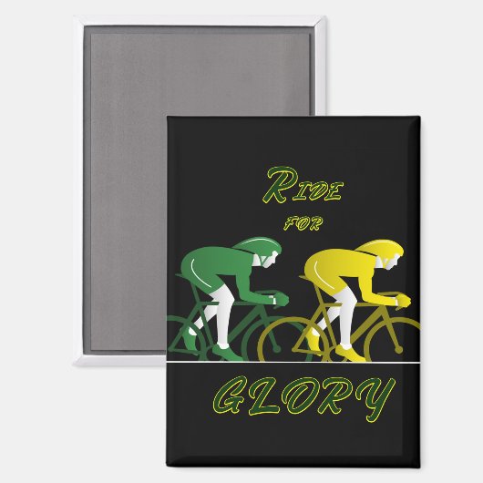 Ride For Glory マグネット (正面/裏面)