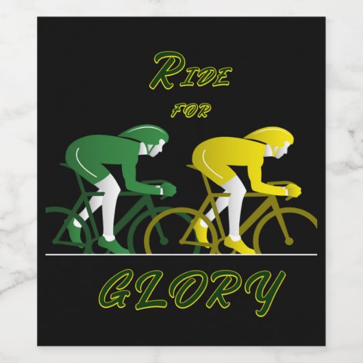 Ride For Glory ワインラベル (シングルラベル)
