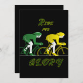 Ride For Glory  招待状 (正面/裏面)