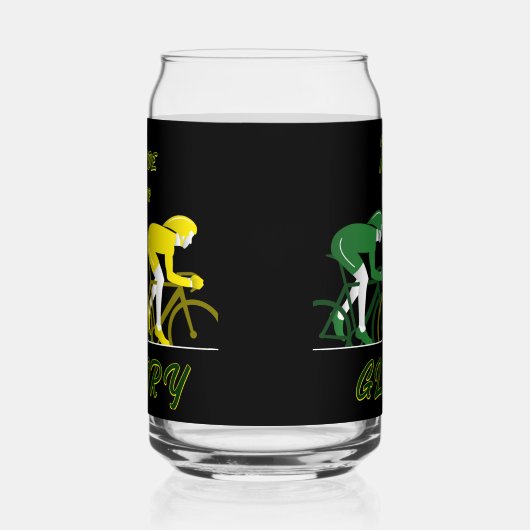 Ride For Glory Canvas Art ガラス缶 (左)