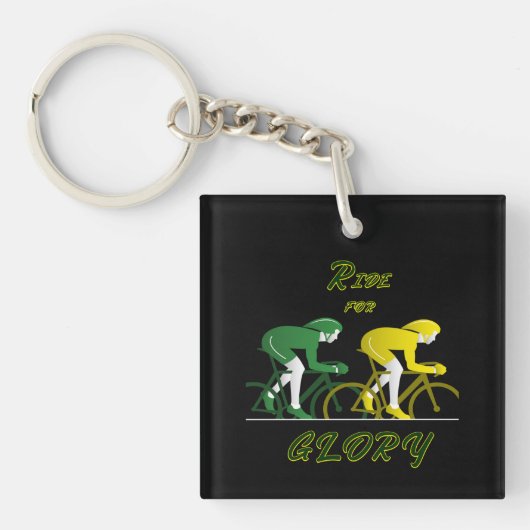 Ride For Glory Canvas Art キーホルダー (正面)