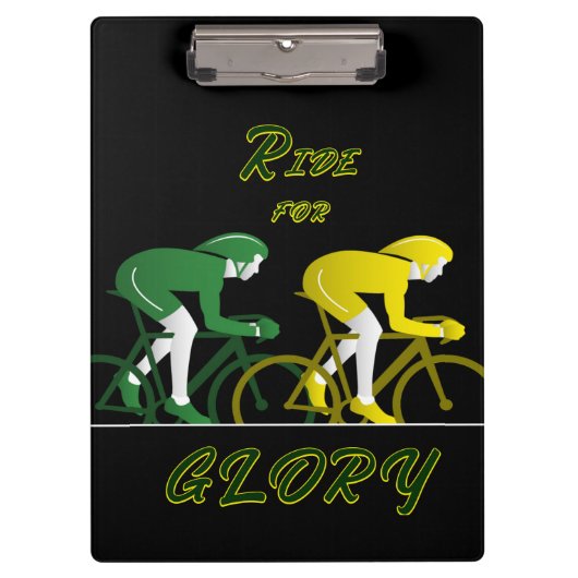 Ride For Glory Canvas Art クリップボード (正面)