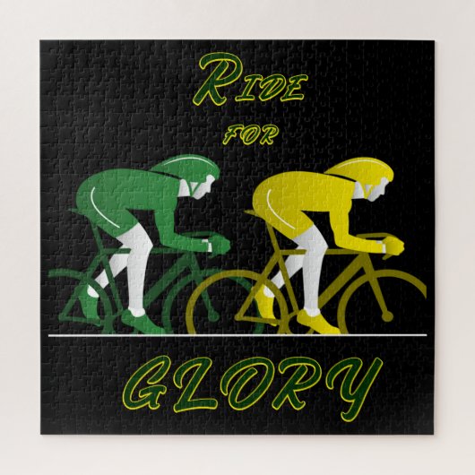Ride For Glory Canvas Art ジグソーパズル (縦)