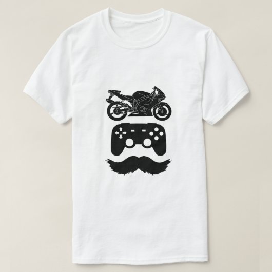 Ride.Game.パパ(C) Tシャツ (デザイン正面)