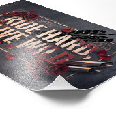 ride hard live wild フォトプリント            (角)