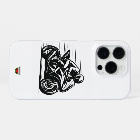 RIDE IT FAST iPhoneケース (裏面横)