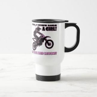 Ride Like A Girl ダートバイク モトクロス トラベルマグ