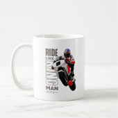Ride Like a King | 11# クラシックマグ コーヒーマグカップ (左)