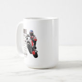 Ride Like a King | 15# クラシックマグ コーヒーマグカップ (正面左)