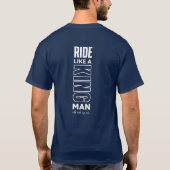 Ride Like a King & Queen | アルダルト Tシャツ (裏面)