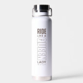 Ride Like a Queen | トール銅真空断熱 ウォーターボトル (背面)