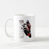 Ride Like a Queen | 11# クラシックマグ コーヒーマグカップ (左)