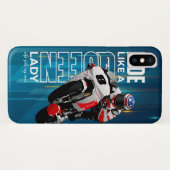 Ride Like a Queen | iPhone X ケース Case-Mate iPhoneケース (裏面(横))