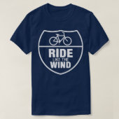Ride Like the Wind  Tシャツ (デザイン正面)